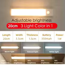 MotionGlow™ Rechargeable Sensor Light (USB-C)